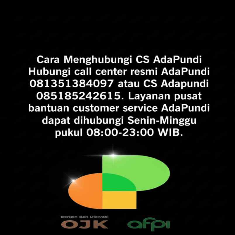 call center resmi adapundi