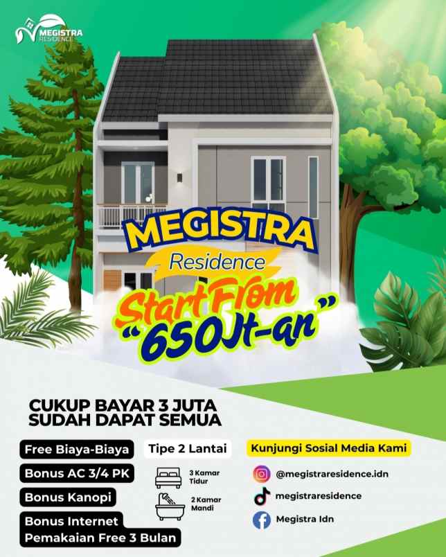 cluster minimalia murah di sasak panjang bogor