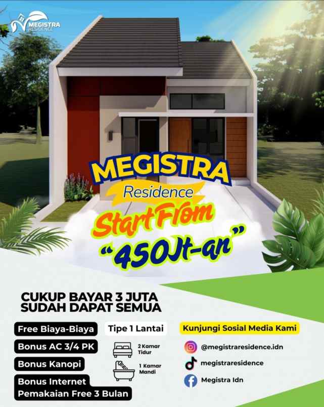 cluster minimalia murah di sasak panjang bogor