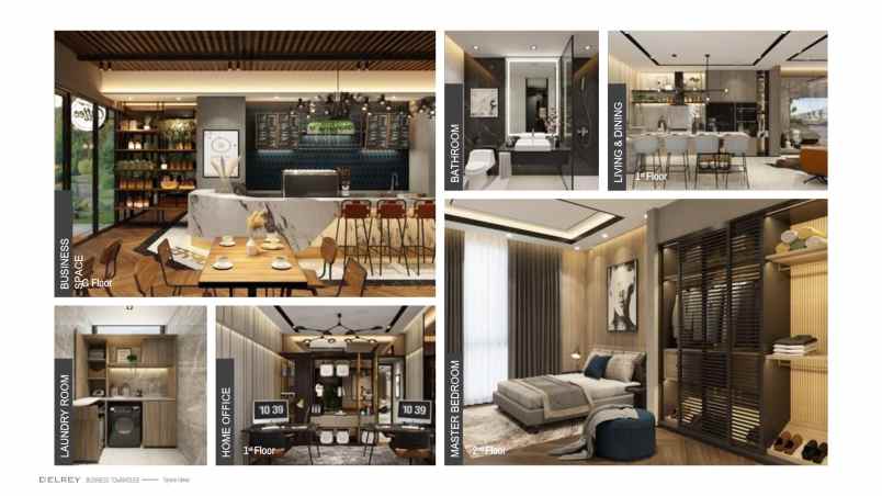 delrey biztown business townhouse di bsd city