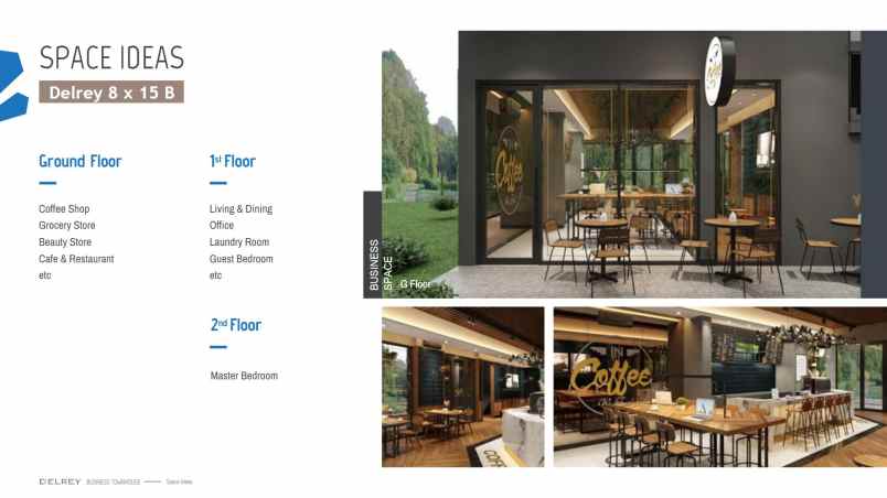 delrey biztown business townhouse di bsd city