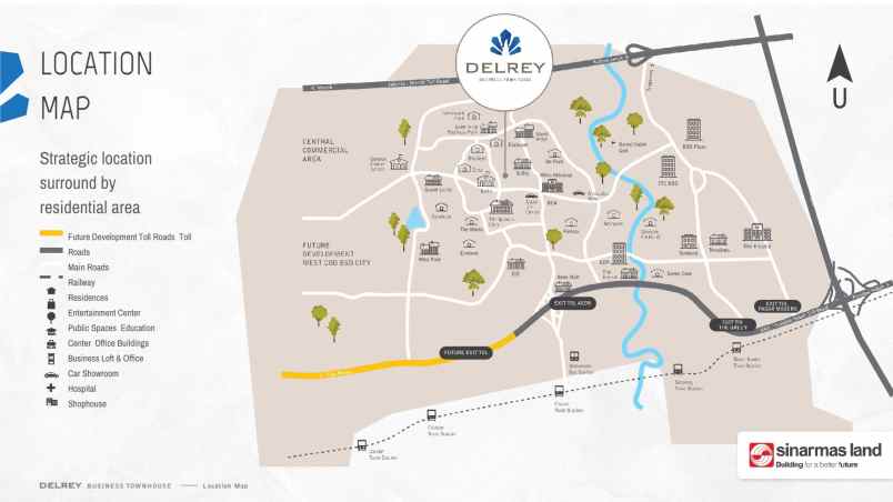 delrey biztown business townhouse di bsd city