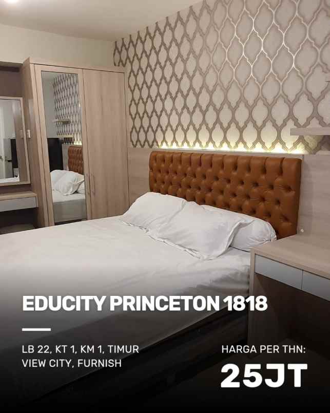 dijual apartemen apartment educity