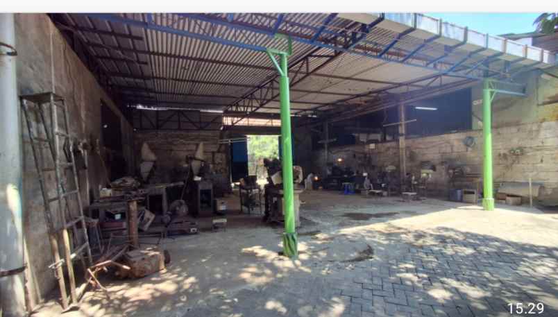 dijual bekas pabrik di candi sidoarjo dekat kota