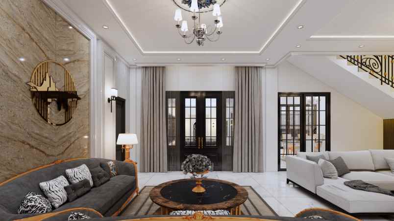 dijual hunian mewah 2 lantai di tengah kota pekanbaru