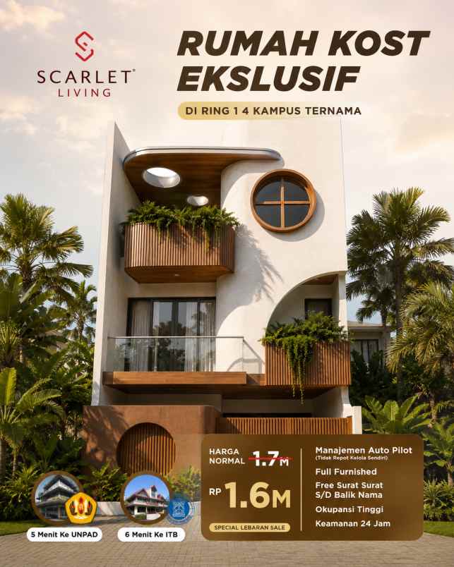 dijual kost jl sayang