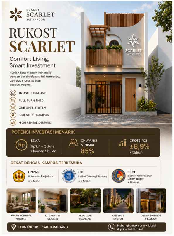 dijual kost jl sayang belakang