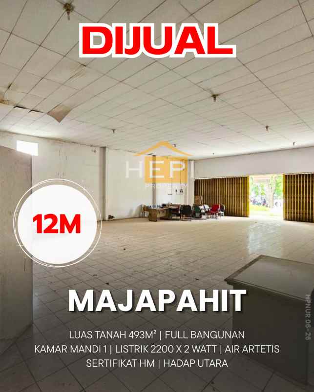 dijual ruko di majapahit semarang