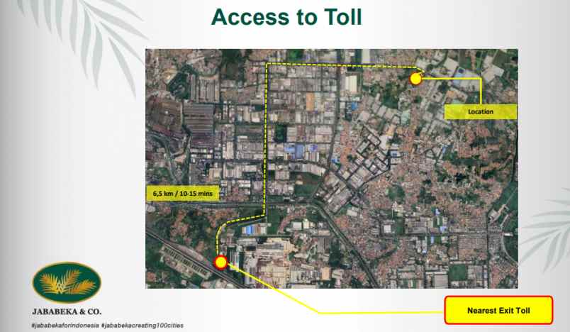 dijual ruko gudang kantor jababeka