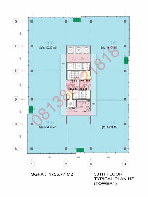 dijual ruko gudang kantor jl gatot subroto karet