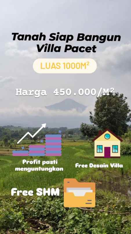 dijual ruko gudang kantor pacet mojokerto jawa timur