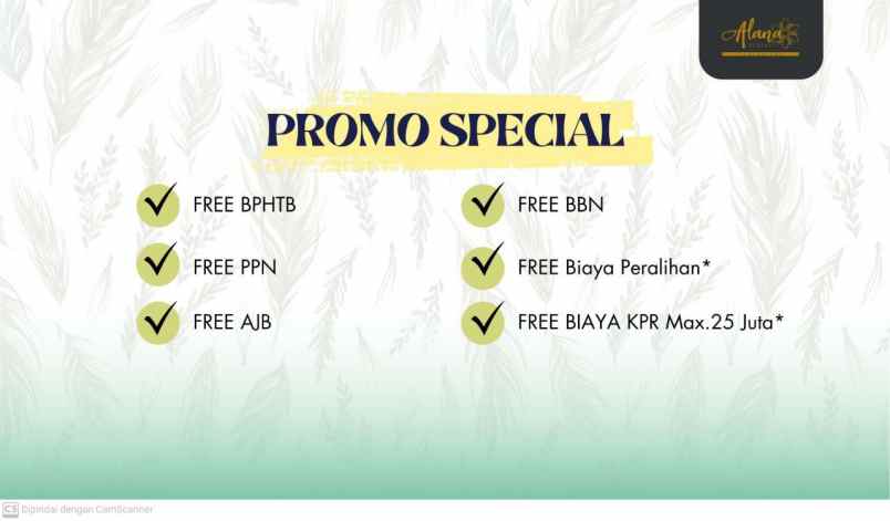 dijual rumah alana regency tambak oso