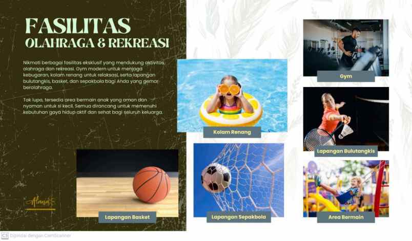 dijual rumah alana regency tambak oso