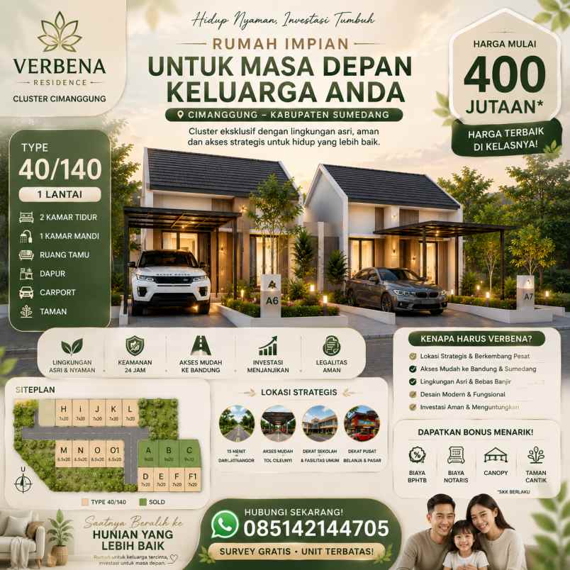 dijual rumah arcamanik