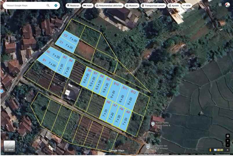 dijual rumah awilega