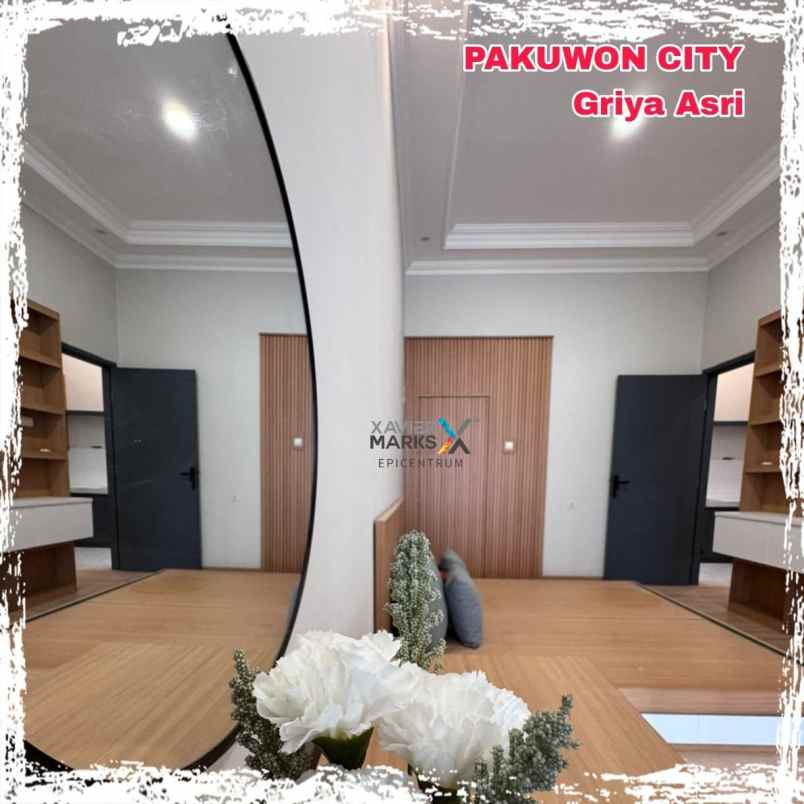 dijual rumah bagus griya asri pakuwon city furnished
