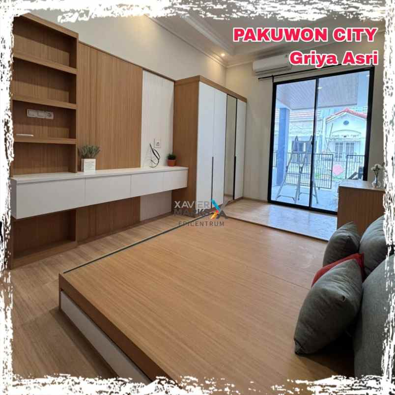 dijual rumah bagus griya asri pakuwon city furnished