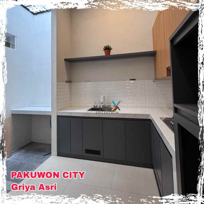dijual rumah bagus griya asri pakuwon city furnished