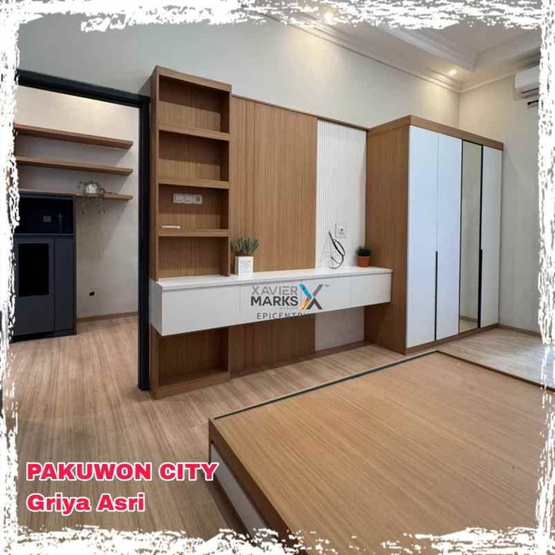 dijual rumah bagus griya asri pakuwon city furnished