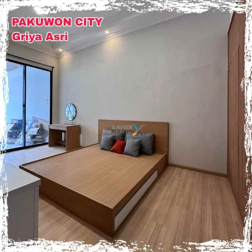 dijual rumah bagus griya asri pakuwon city furnished