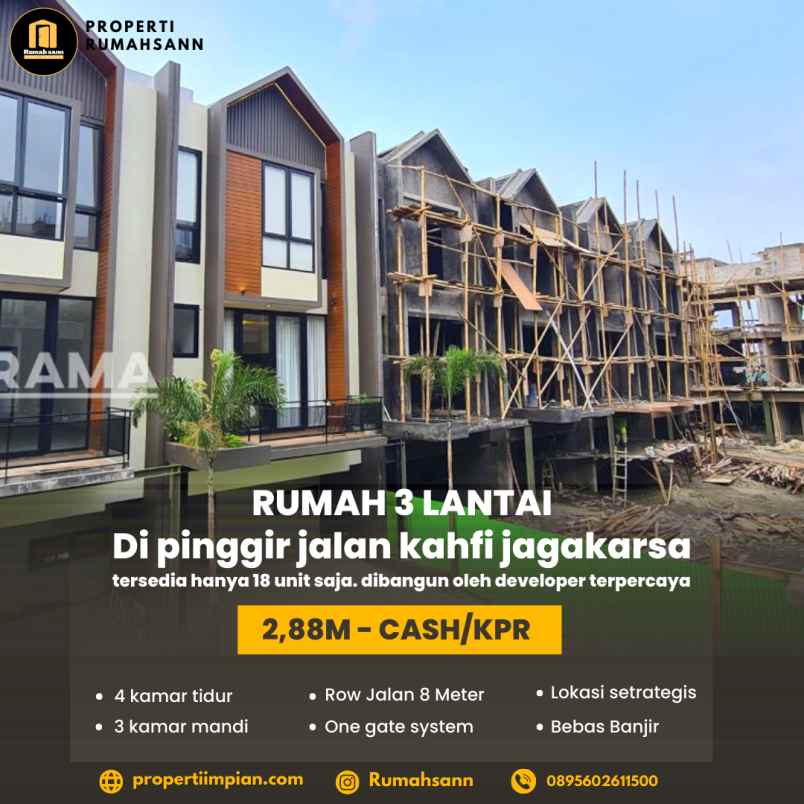 dijual rumah ciganjur