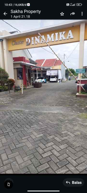 dijual rumah di cluster dinamika semarang