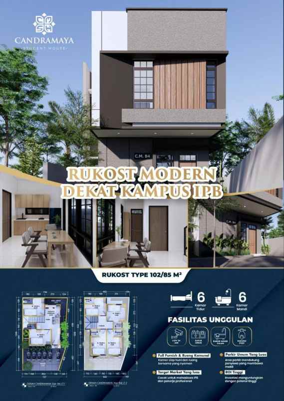 dijual rumah dramaga