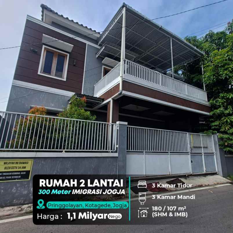 dijual rumah gedongkuning