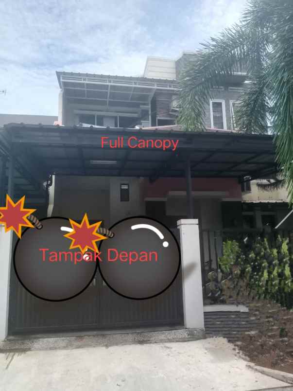 dijual rumah harapan indah cluster aralia