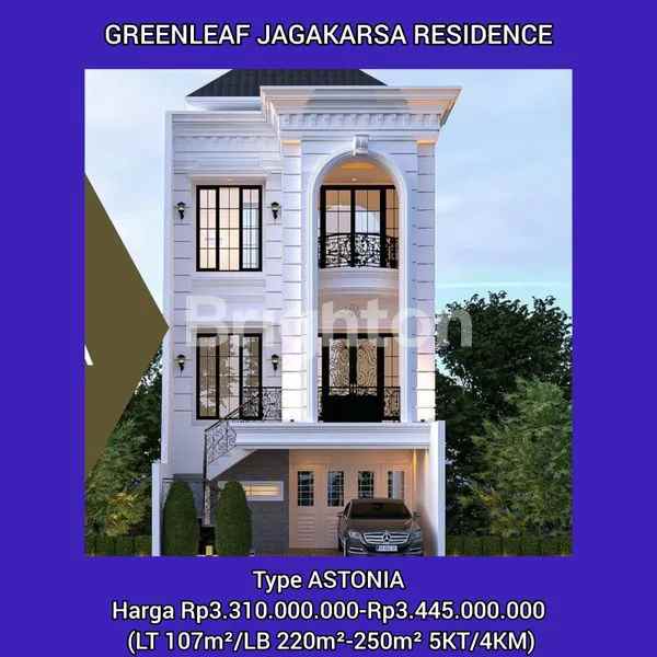 dijual rumah jalan jagakarsa raya