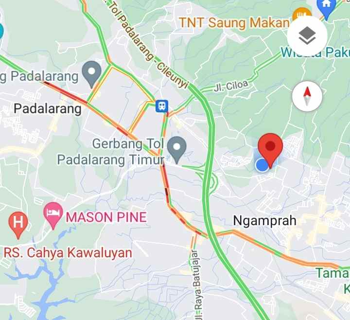 dijual rumah jalan utama perumahan