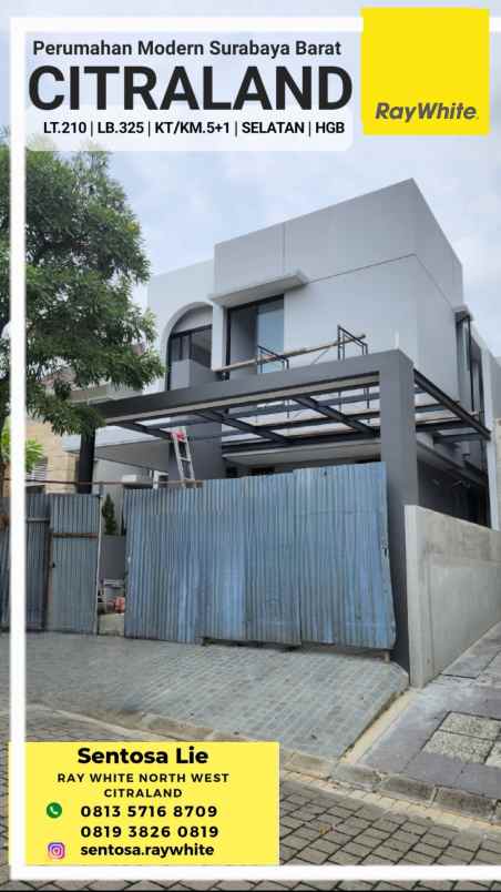 dijual rumah jalan woodland