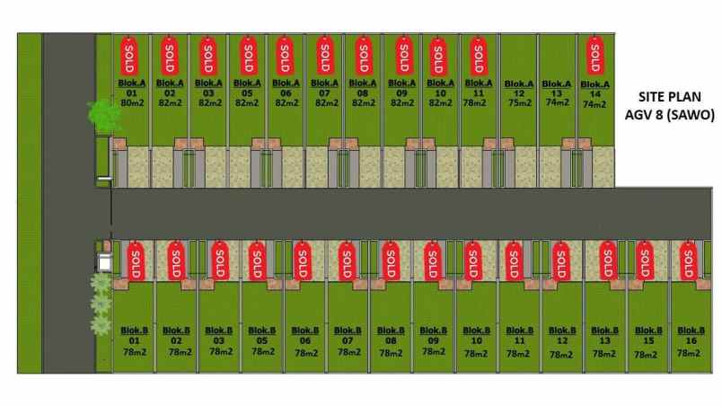 dijual rumah jln benda raya pondok