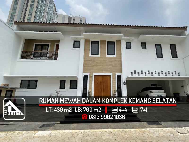 dijual rumah kemang selatan cilandak