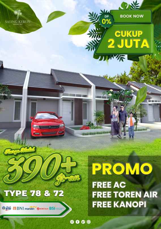 dijual rumah kompleks ckm city kari