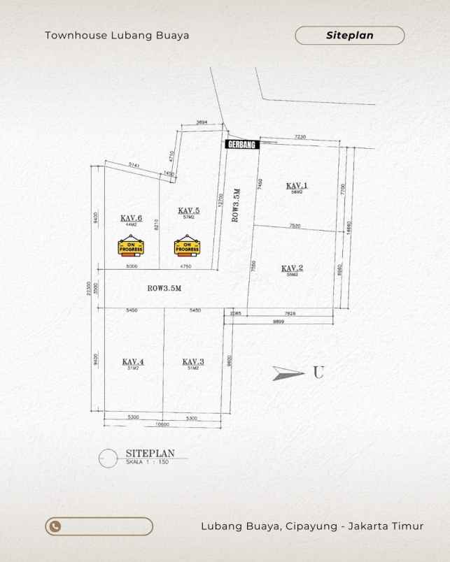 dijual rumah lubang buaya