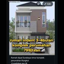 dijual rumah medokan ayu