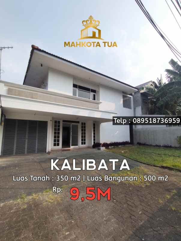 dijual rumah pancoran