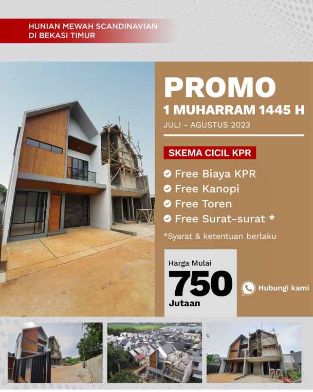 dijual rumah pedurenan mustika jaya bekasi