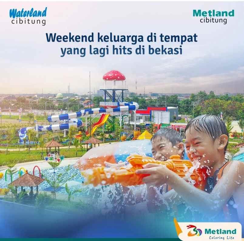 dijual rumah perumahan metland cibitung