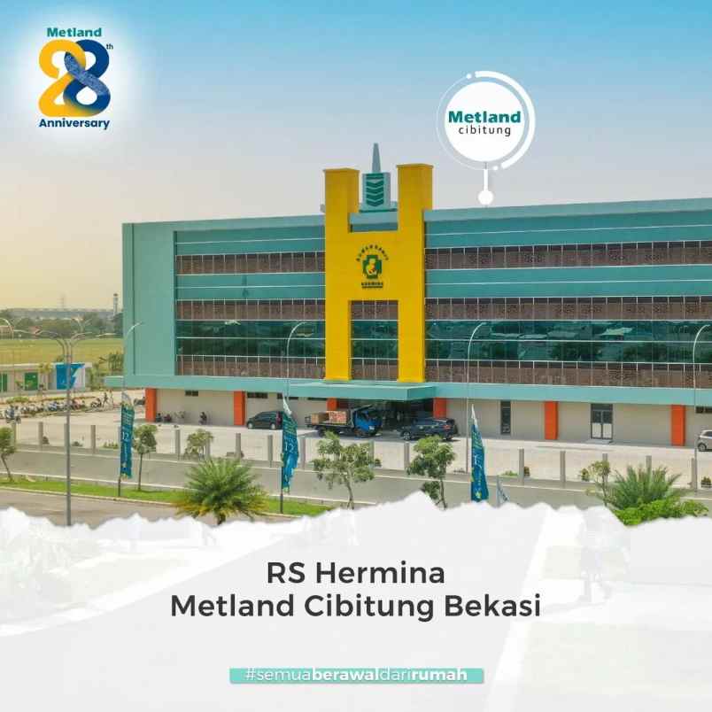 dijual rumah perumahan metland cibitung