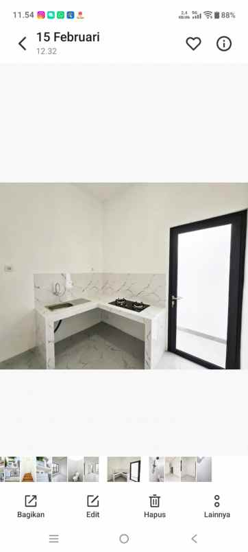 dijual rumah perumahan pesona anggrek
