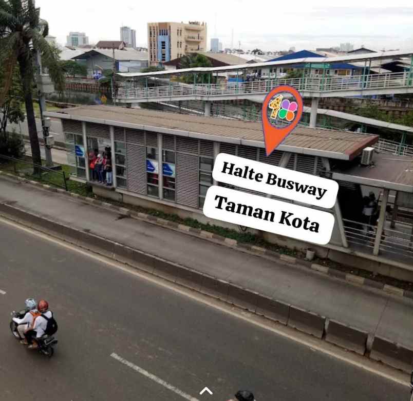 dijual rumah perumahan taman kota jl