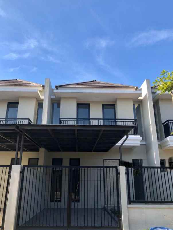 dijual rumah pondok candra 2 lt bangunan istimewa