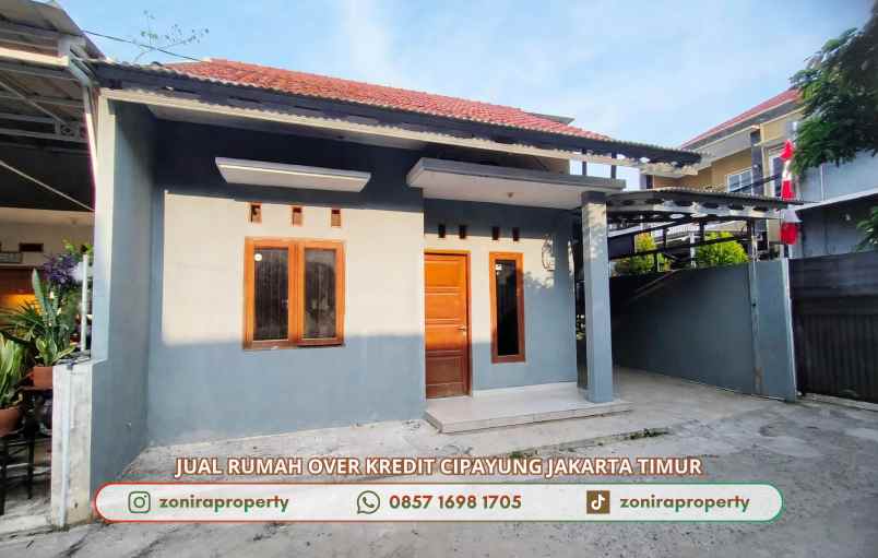 dijual rumah pondok ranggon cipayung