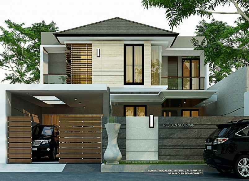 dijual rumah raya residen sudirman