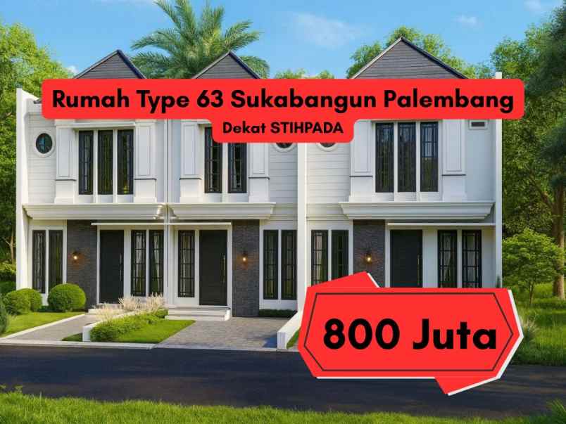 dijual rumah sukabangun 2
