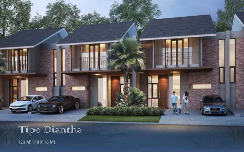 dijual rumah suvarna sutera tangerang
