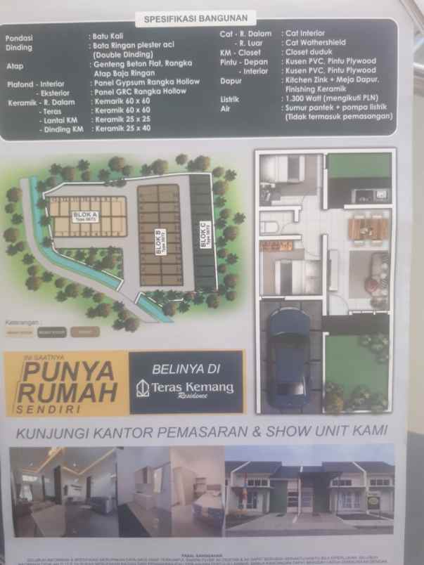dijual rumah tajurhalang bogor