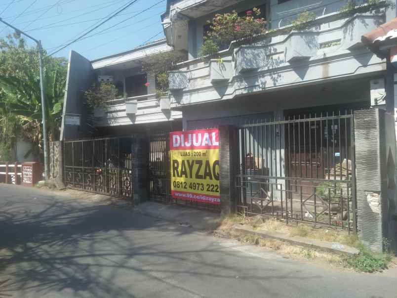 dijual rumah tepi jalan rw mongosidi